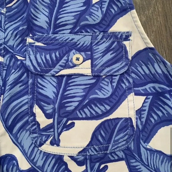 NWT Vineyard Vines Banana Leaf Margo Shirt Dress - Picture 9 of 10